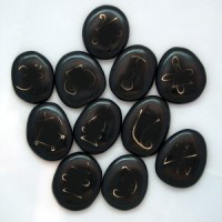 Karuna Reiki Stones - Black Obsidian