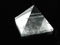 Clear Quartz pyramid