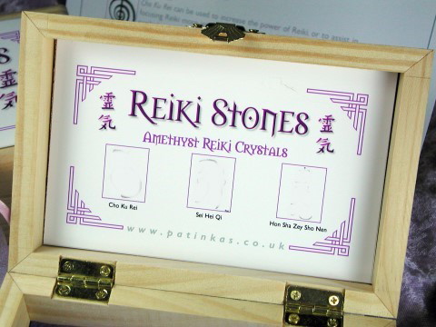 Reiki Stones� Presentation/Storage Box - inner lid