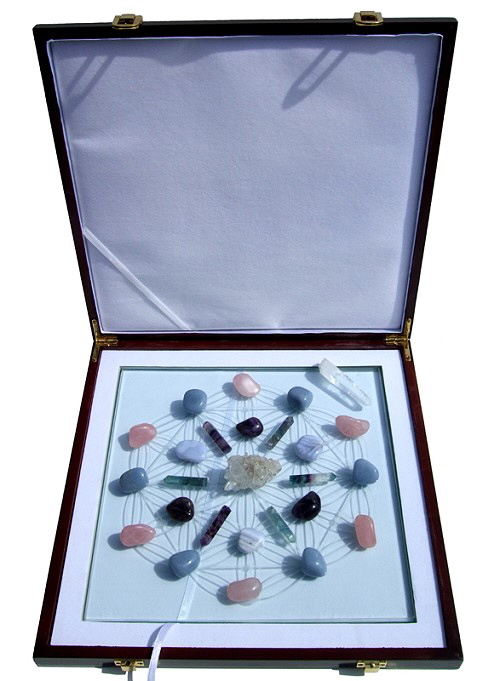 Sacred Geometry Crystal Grid