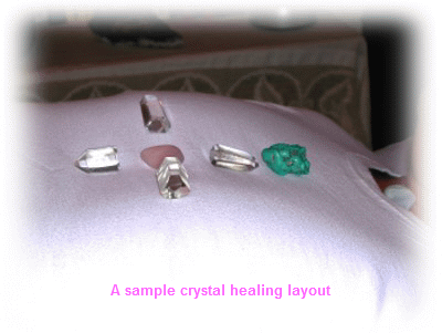 Crystal Healing Layout