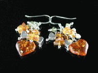 Amber Earrings