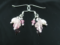 Rose Quartz Earrings