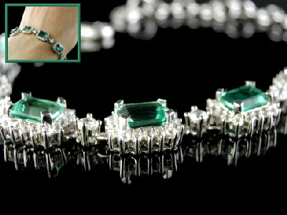 Siberian Green Quartz Bracelet