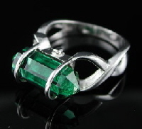 Gemstone rings in 925 sterling silver