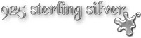 All rings are 925 sterling silver