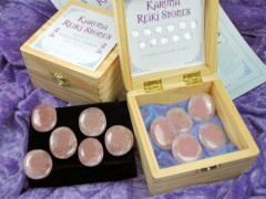 Karuna Reiki Stones: set of 11 gemstones bearing the Karuna Reiki symbols