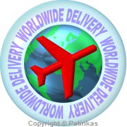 Worldwide delivery 