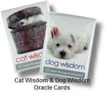 Cat Wisdom & Dog Wisdom oracle cards